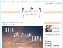 Tablet Screenshot of fireflytales.net
